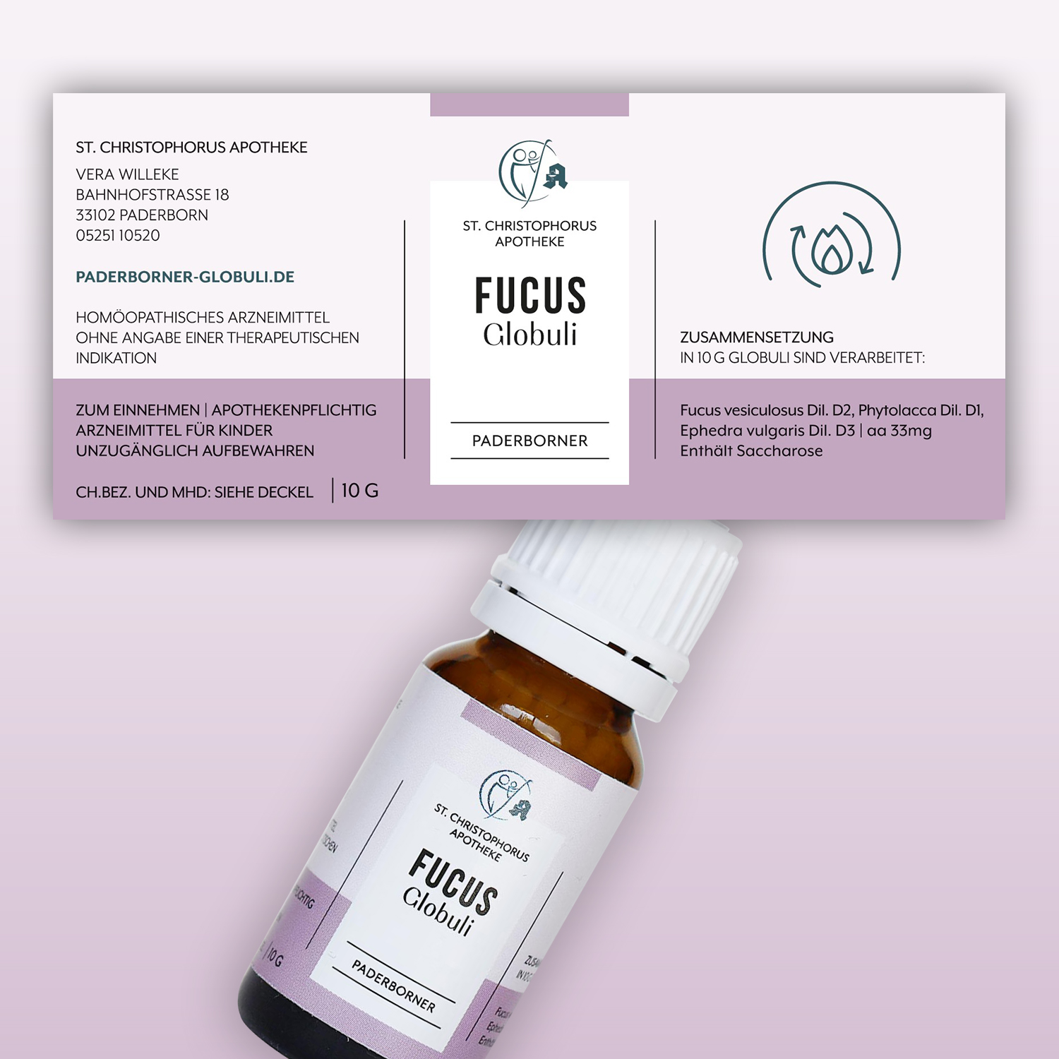 Paderborner Fucusglobuli + online Info "Stoffwechsel" – Bild 2